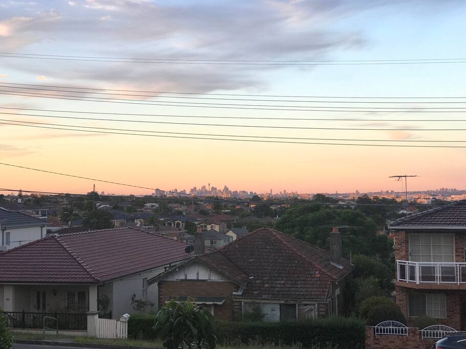 City View from balcony