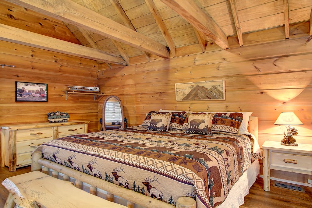 King Sized Bed with New Luxury Mattress