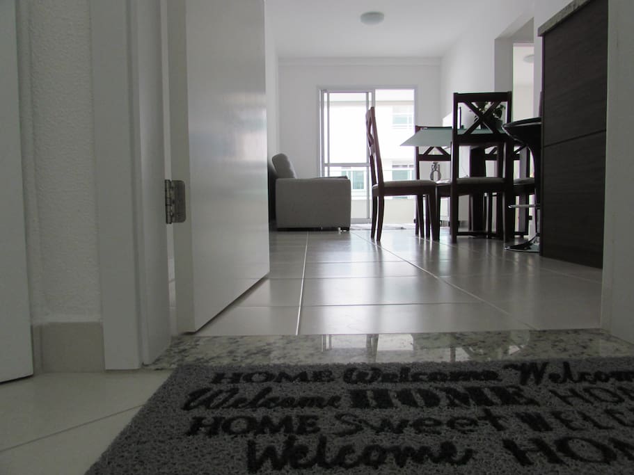 Entrada do apartamento