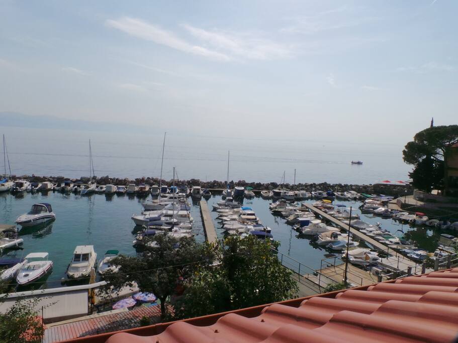 Meerblick vom Fenster