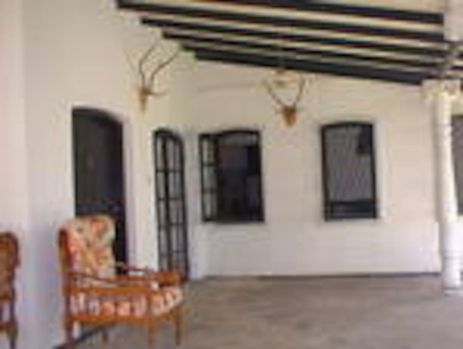 outside the bed Room - Veranda area