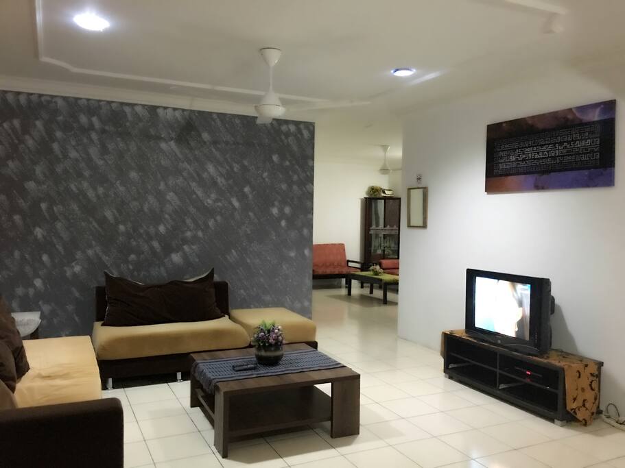 2 spacious living Room with sofa.
