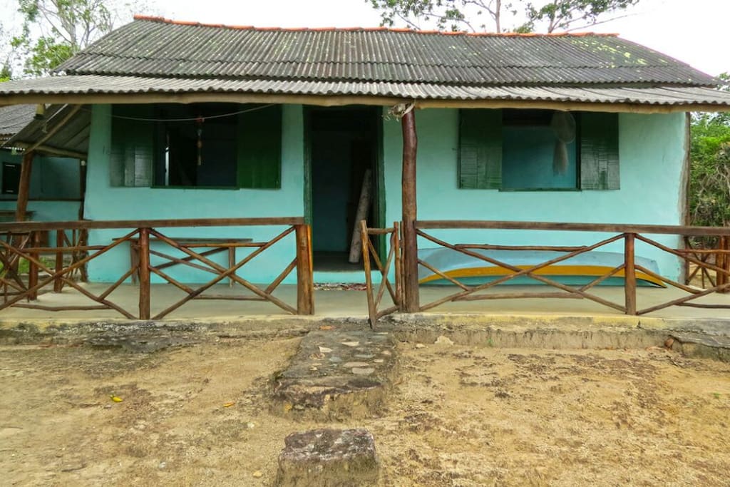 Entrada principal da casa.