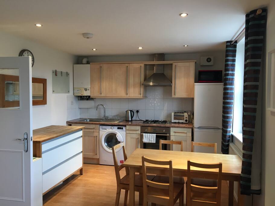 Open plan kitchen