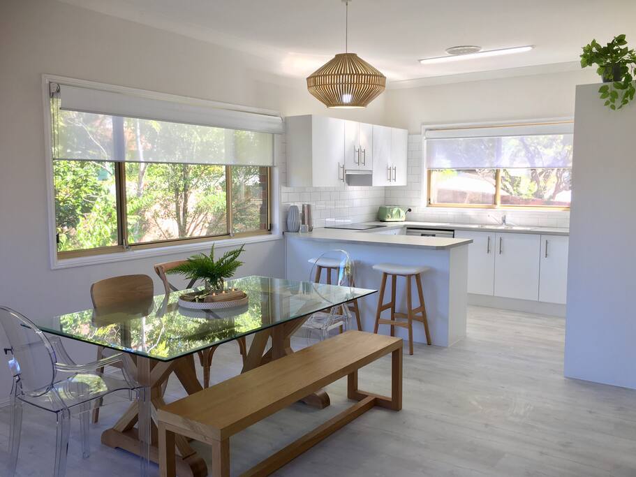 Meals area off Brand New Kitchen