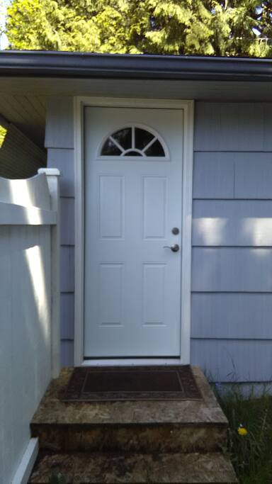 Your own private entrance
