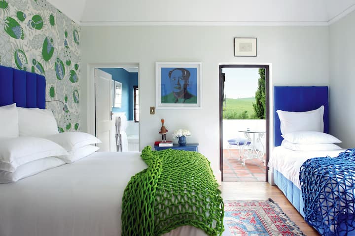 غرفة النوم  2 في مانور هاوس 