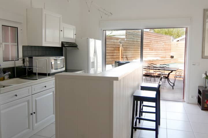 Villa Andernos Climatisée Piscine 50m De La Plage - Andernos-les-Bains
