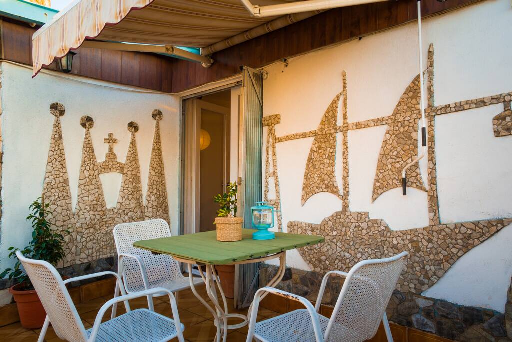 el sitio para descansar y comer
