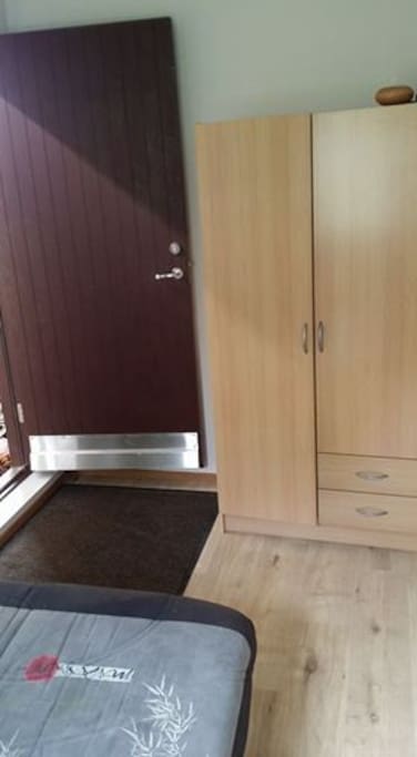 Entrance and closet