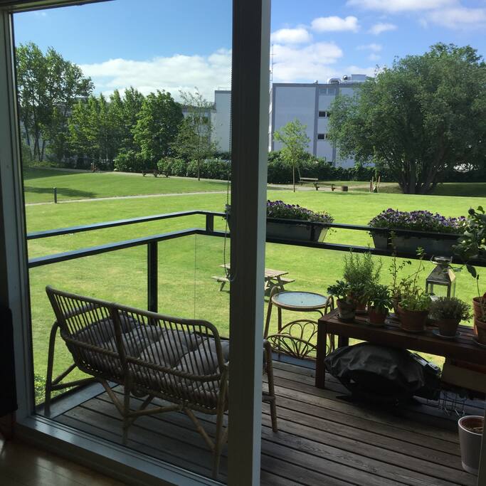 The balcony