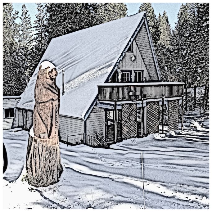 BEAR VIEW LODGE IN THE WINTER