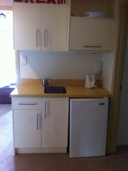kitchenette for guest use