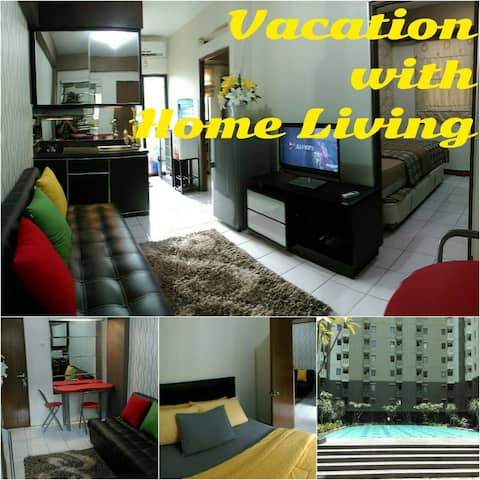 Home Living 2BR Gateway AhmadYani-Weekly/Monthly