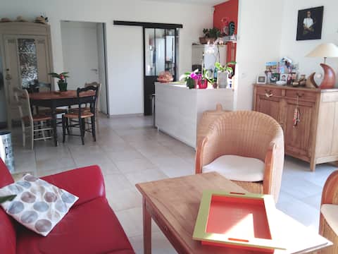 Top Airbnb: Pleasant townhouse, bright with garden à Rezé