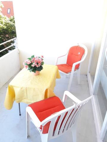 Süßes Apartment direkt am Strand