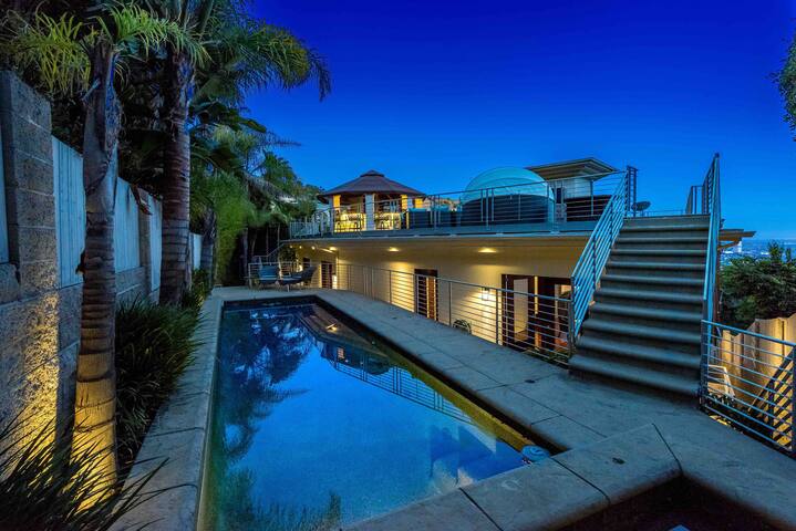 Sunset Staycation Home Heated Pool Spa City Views gallery image 2