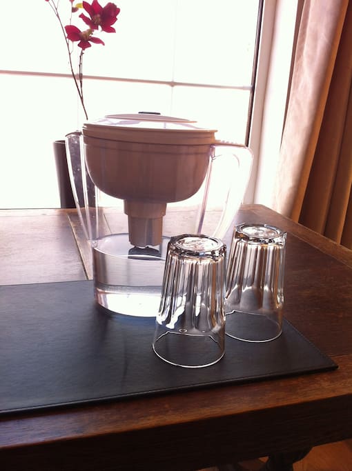 Filtered water