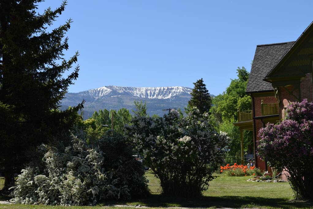 At Base of Horseshoe Mountain Adjacent to Inn