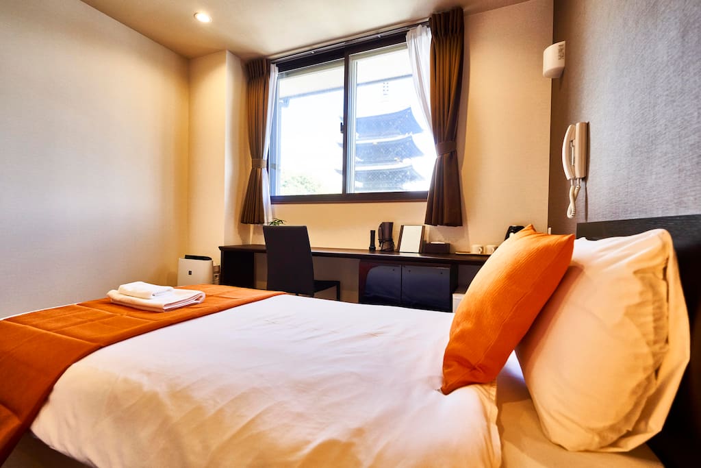 Bedroom with comfortable beds.