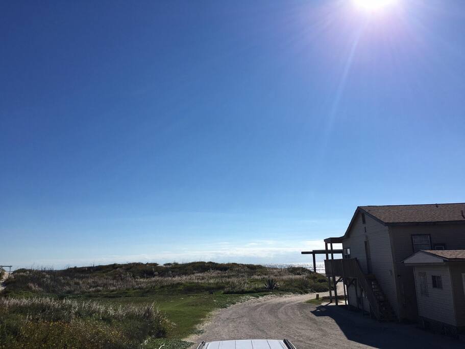 View from the front patio