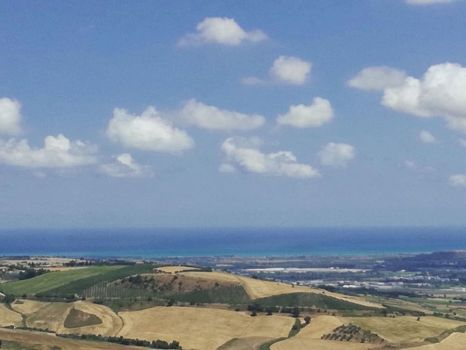 Guglionesi, vista verso il mare