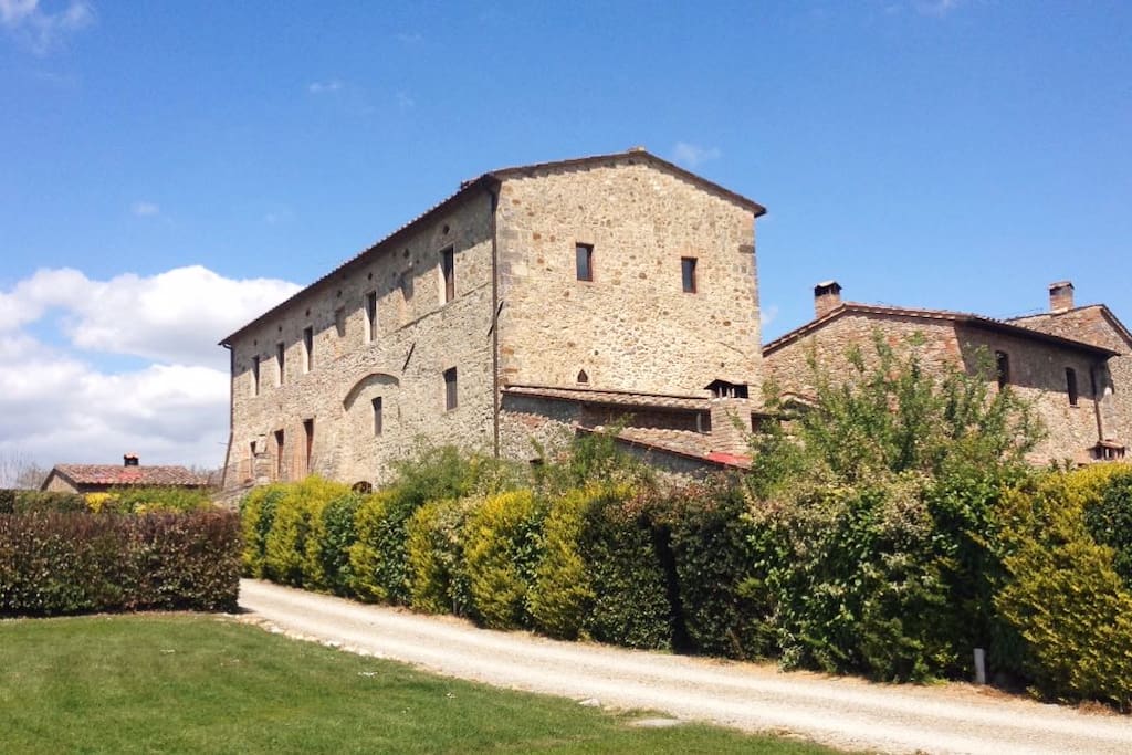 The main building