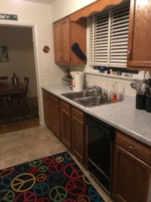 Fully equipped kitchen