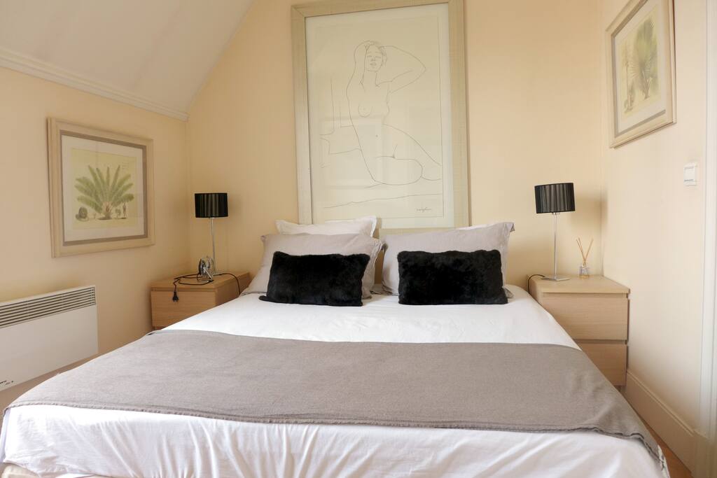 The Master bedroom has its own bathroom