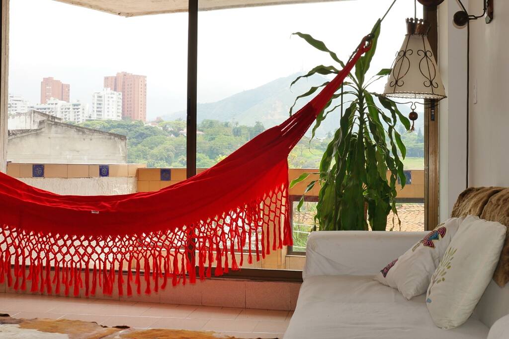 Sala de estar para conversar, leer o descansar