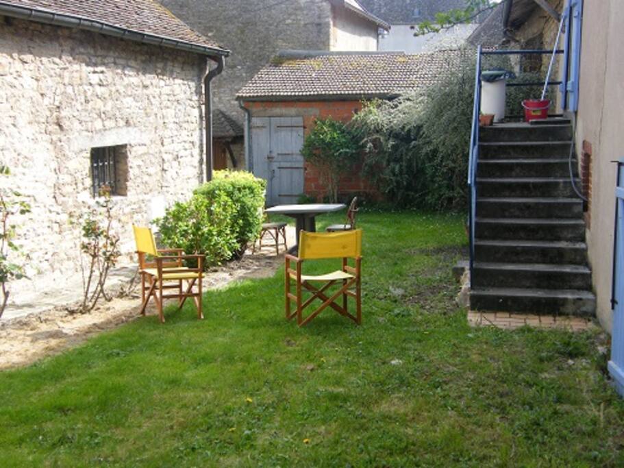 coin salon de jardin