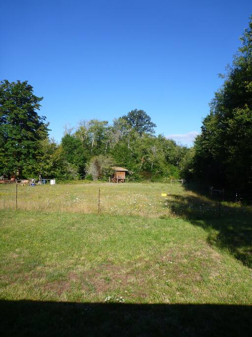 100' to riverside composting toilet
