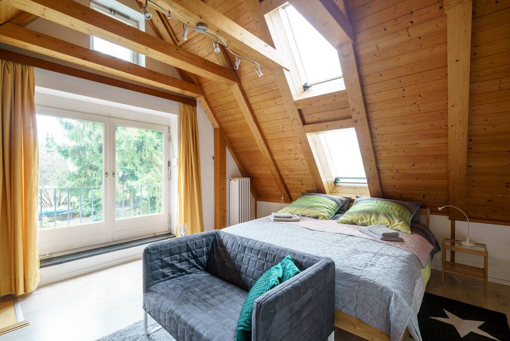 Obergeschoss mit französischem Balkon