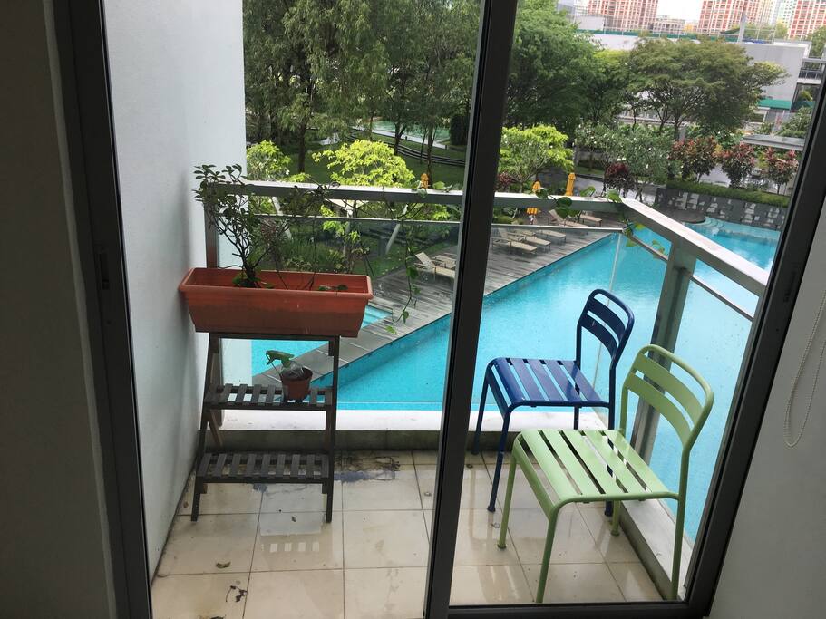 Balcony for fresh air