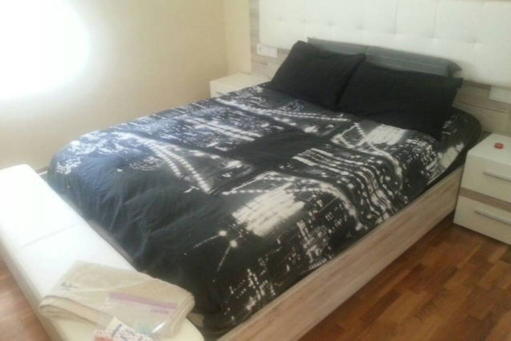 Your bed.