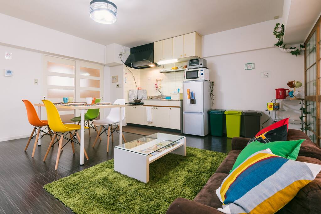 Living and dining room