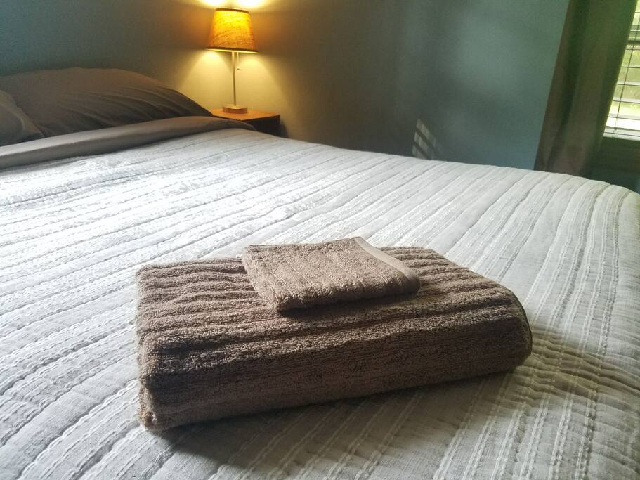 Fresh towels