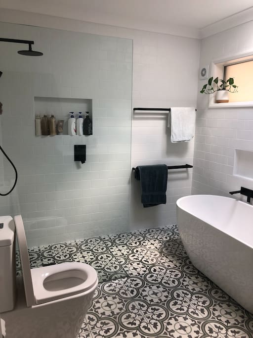 Newly renovated bathroom
