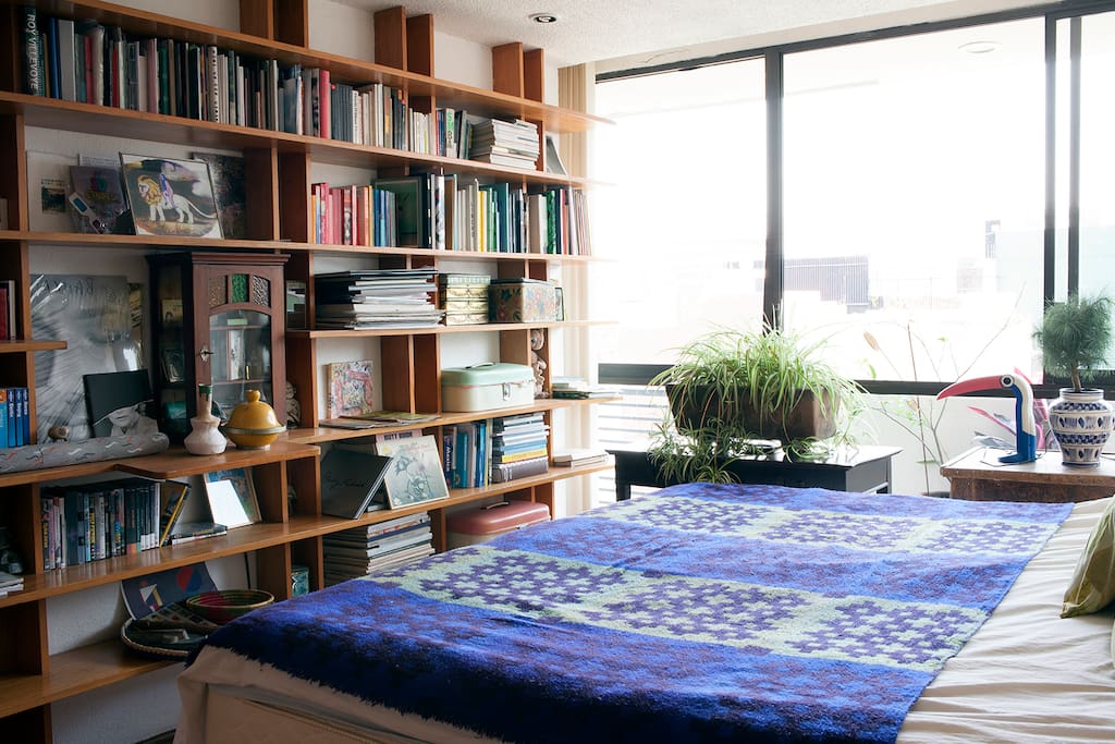 THIS IS THE LIBRARY sleeping ROOM