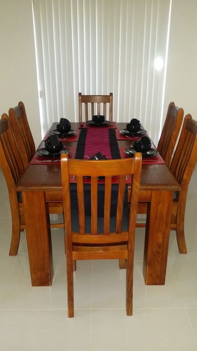 DINING TABLE FOR 6