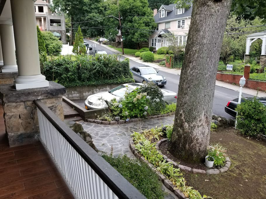 Outside view of house