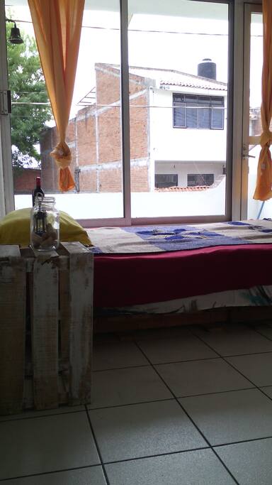 Vista hacía fuera
