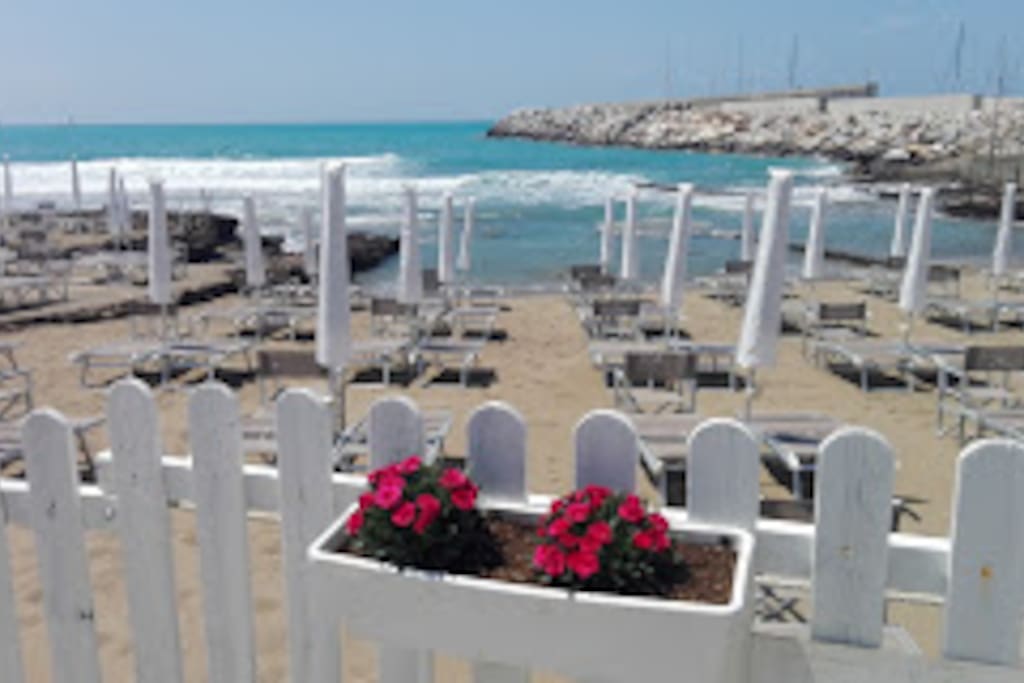 stabilimento balneare a 500mt da casa