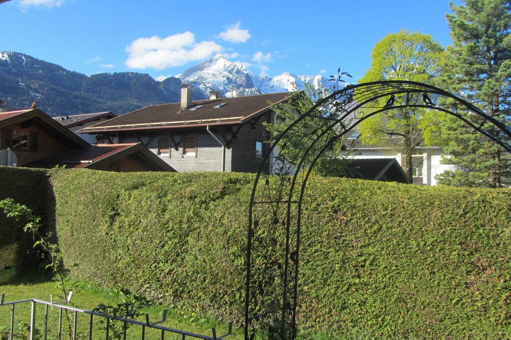 Der Blick von der Terrasse