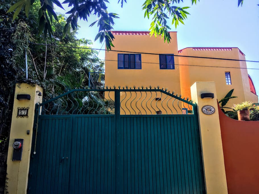 Front gate entrance
