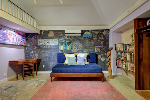 Loft d'artiste paisible au centre-ville via Airbnb