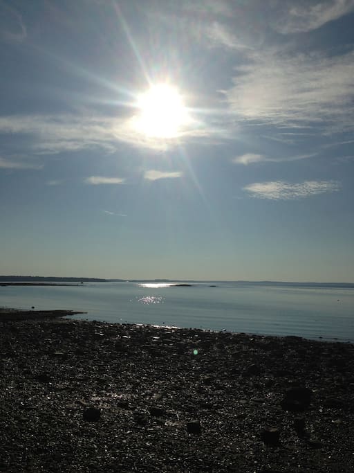 Lamoine Beach...at the end of Street