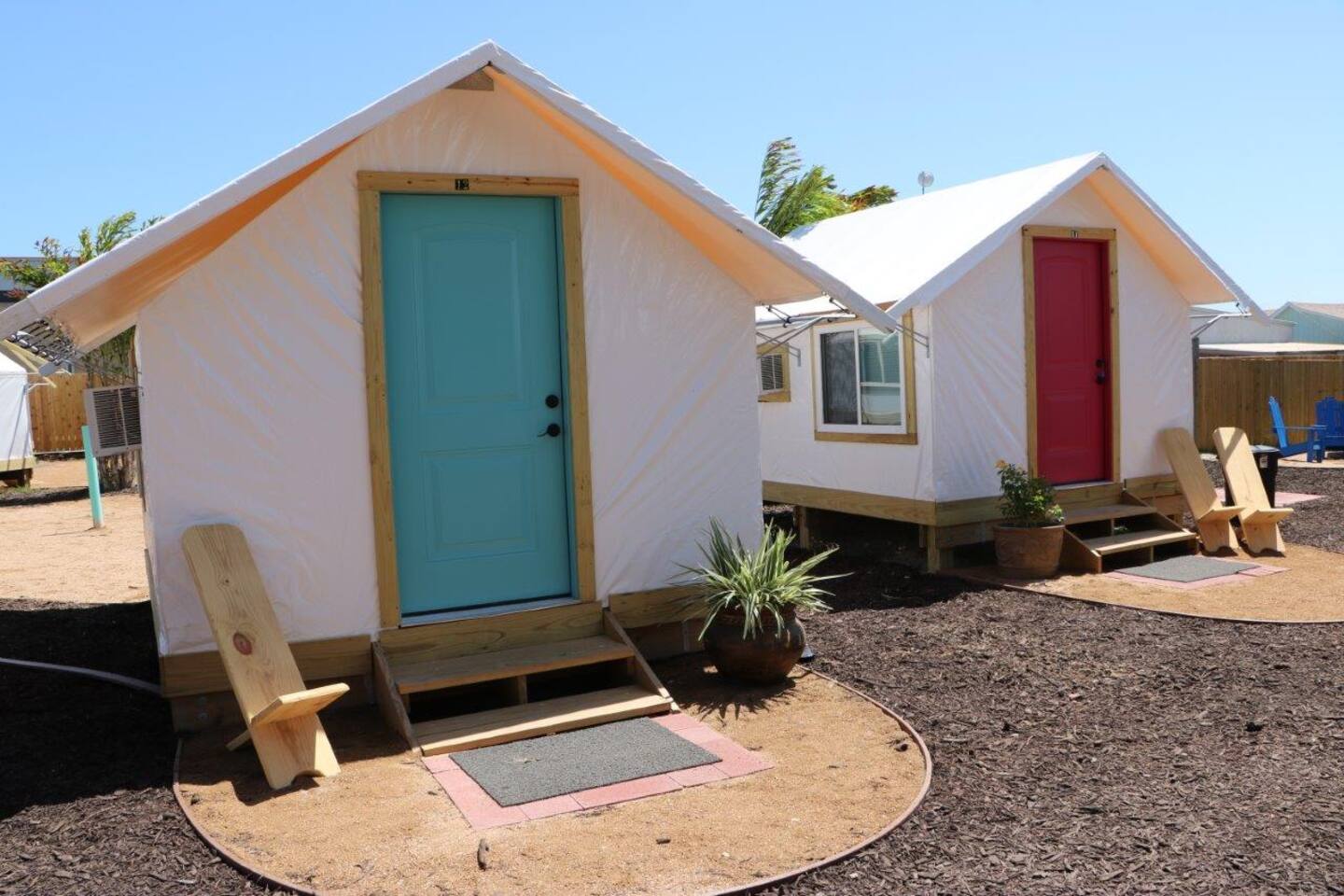 Camp Coyoacan Tent Bungalow 11 Cabins For Rent In Port Aransas