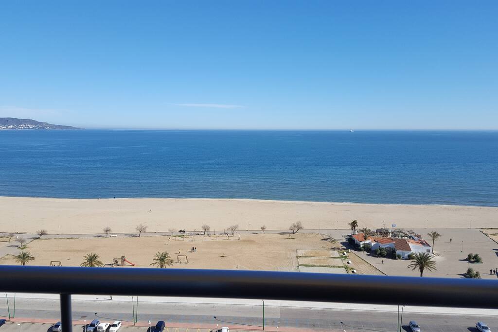 vue balcon terrasse