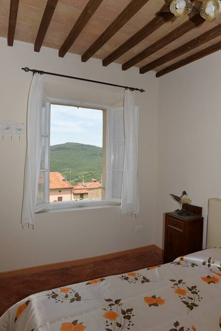 La vista panoramica dalla camera principale.